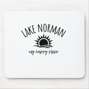 Lake Norman Mijn Gelukkige Plek Nc Bootvaren Visse Muismat