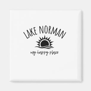 Lake Norman M'n Gelukkige Plek Nc Varen Vissen Kam Magneet