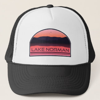 Lake Norman North Carolina Red Sunrise Trucker Pet
