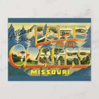 Lake of the Ozarks ansichtkaart 