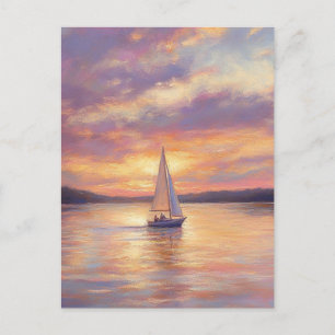 Lake of the Ozarks canvas afdrukken met houten lij Briefkaart