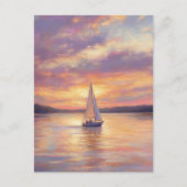 Lake of the Ozarks canvas prenten met houten lijst Briefkaart (Voorkant)