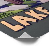 Lake of the Ozarks Missouri Travel Poster Art (Coin)