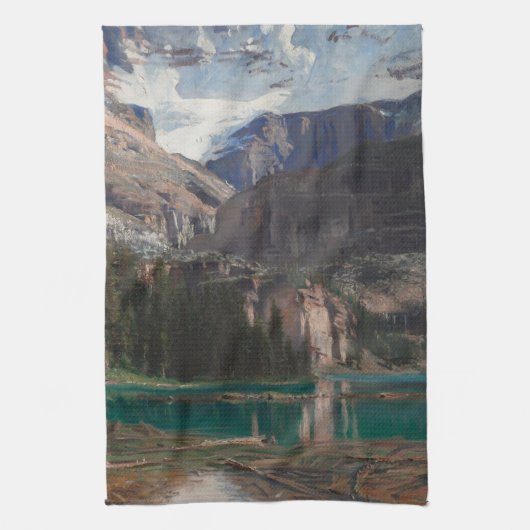 Lake O'Hara van John Singer Sargent, Victoriaans k Theedoek (Verticaal)