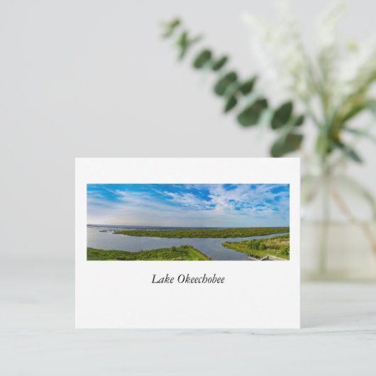 Lake Okeechobee Briefkaart (Staand voorkant)