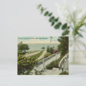 Lake Park, Milwaukee Vintage Briefkaart (Staand voorkant)