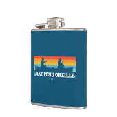 Lake Pend Oreille Idaho Canoe Heupfles (Links)