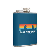 Lake Pend Oreille Idaho Canoe Heupfles (Rechts)