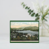 Lake Placid, Adirondacks, NY 1917  Briefkaart (Staand voorkant)