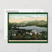 Lake Placid, Adirondacks, NY 1917  Briefkaart (Voorkant / Achterkant)