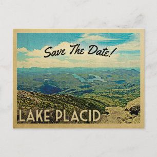 Lake Placid Enregistrer La Date Cartes Postales Vi