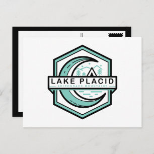LAKE PLACID maan hexa Briefkaart
