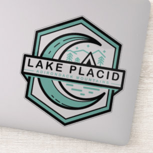 LAKE PLACID maan hexa Sticker
