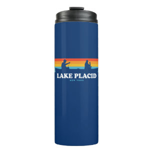 Lake Placid New York Canoe Thermosbeker