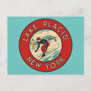 Lake Placid, New York - Carte postale