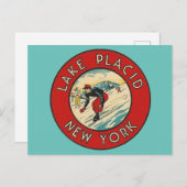 Lake Placid, New York - Carte postale (Devant / Derrière)