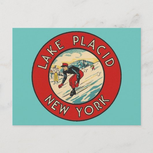 Lake Placid, New York - Carte postale (Devant)