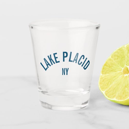 Lake Placid - NY Shot Glas (Voorkant)