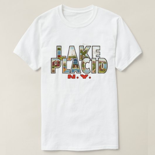 Lake Placid T Shirt (Design voorkant)