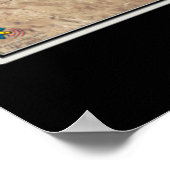 Lake Pleasant Arizona Satellite Poster Map (Coin)