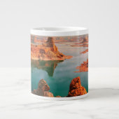 Lake Powell Arizona Extra Grote Beker (Voorkant)