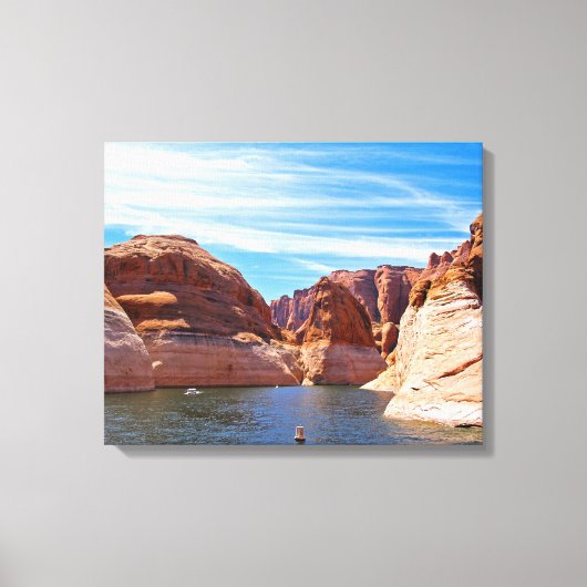 Lake Powell Canvas Afdruk (Voorkant)