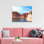 Lake Powell Canvas Afdruk (Insitu (Woonkamer))