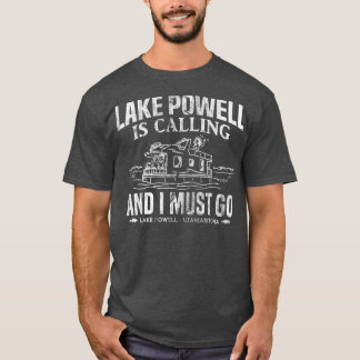 Lake Powell noemt het een grappige woonboot T-shirt