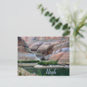 Lake Powell Rocks Canyon Utah Briefkaart (Staand voorkant)