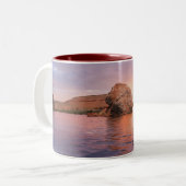 Lake Powell Sunset Tweekleurige Koffiemok (Voorkant links)
