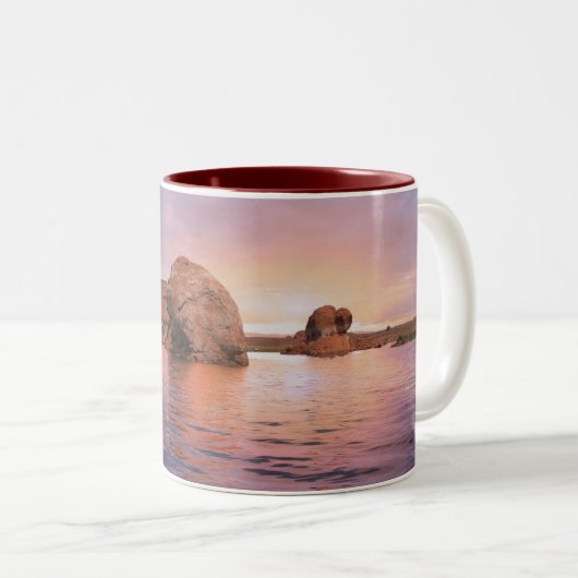 Lake Powell Sunset Tweekleurige Koffiemok (Voorkant rechts)