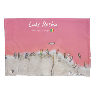 Lake Retba, Senegal - Roze meerboten Kussensloop