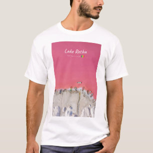 Lake Retba, Senegal - Roze meerboten T-shirt