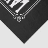 Lake Rules Tissuepapier (Detail)