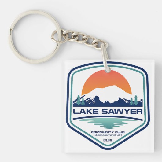 Lake Sawyer Community Club Key Chain Sleutelhanger (voorkant)