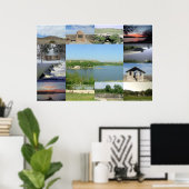 Lake Scott State Park Poster (Thuiskantoor)