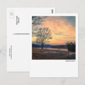 Lake Scranton-januari zonsopgang Briefkaart (Voorkant / Achterkant)