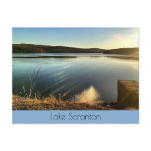 Lake Scranton-Twilight landschap