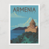 Lake Sevan Armenia Travel Place Illustratie Briefkaart (Voorkant)