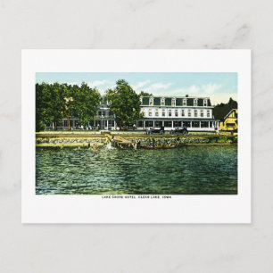 Lake Shore Hotel, Clear Lake, Iowa Briefkaart