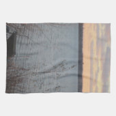 Lake Shore Sunset Kitchen Towel Theedoek (Horizontaal)