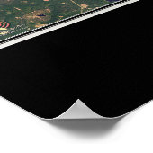 Lake Sinclair Georgia Satellite Poster Map (Hoek)