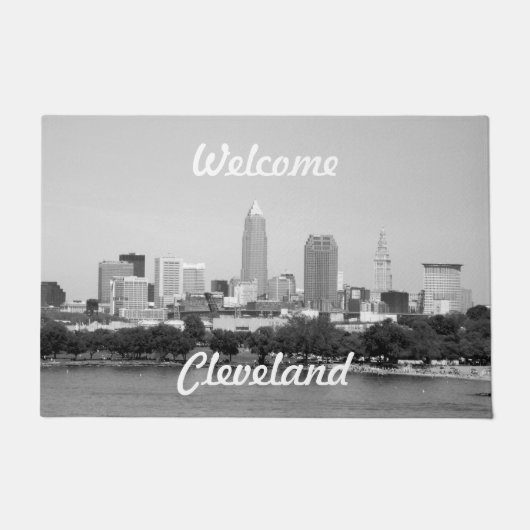 Lake Skyline Cleveland Deurmat (Voorkant)
