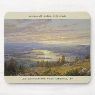 Lake Squam Red Hill Fine Art Landscape Painting Muismat