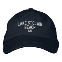 Lake St. Clair Beach Michigan honkbalpet