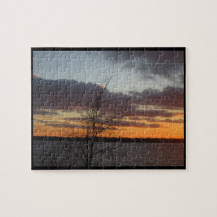 Lake Sunset Puzzle Legpuzzel