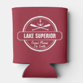 Lake Superior, aangepaste stad, naam, anker, pedde Blikjeskoeler (Achterkant)