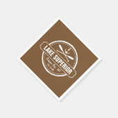 Lake Superior, aangepaste stad, naam, anker, pedde Servet (Hoek)