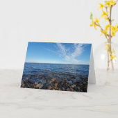 Lake Superior, Michigan, Upper Peninsula Kaart (Gele Bloem)