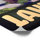 LAKE Superior Retro Roger Broders Travel Poster (Coin)